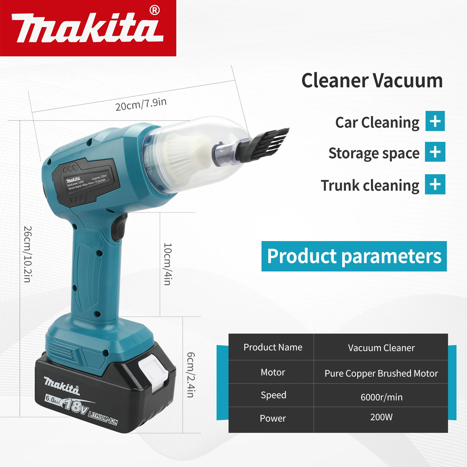 Makita M213 18V Cordless Vacuu - Workshop Cleaning Tools ulasan dan harga