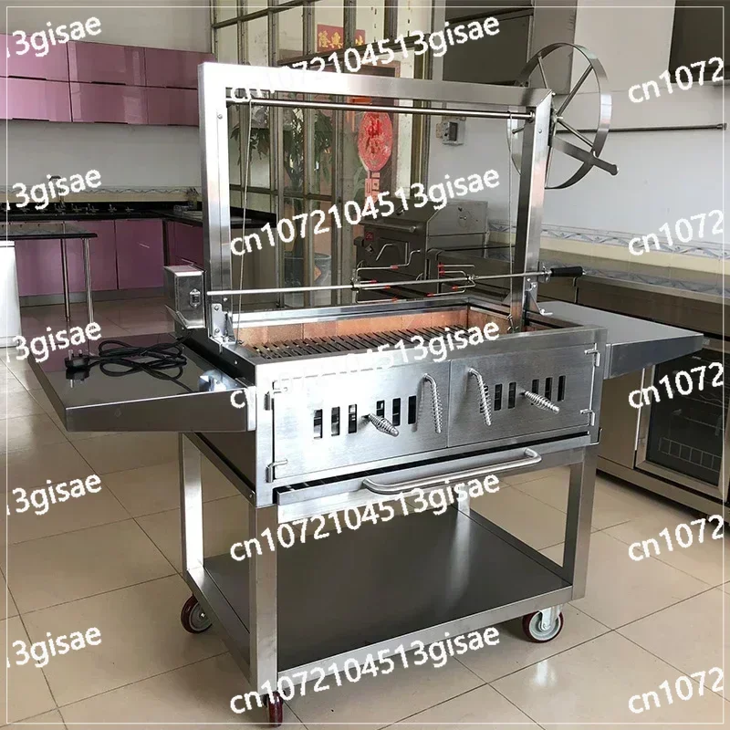 

Американский барбекю, большой мясной гриль для вечеринок, утолщенный большой уличный гриль,