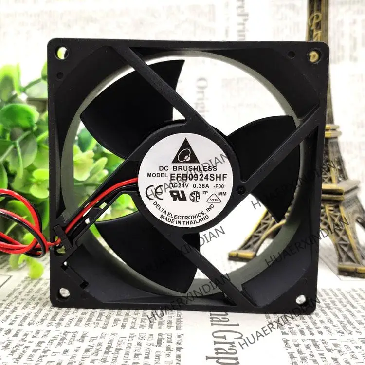 New EFB0924SHF  9032 24V 0.38A 9cm Cooling Fan Assembly Kit