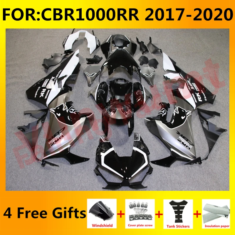 

Новый комплект обтекателей для мотоцикла ABS подходит для CBR1000RR CBR1000 CBR 1000RR 2017 2018 2019 Φ черный серебристый