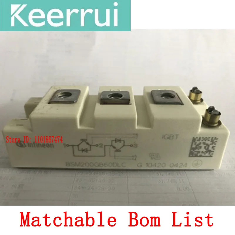 New IGBT module BSM200GB60DLC free stock delivery BSM200GB60 BSM200GB BSM200