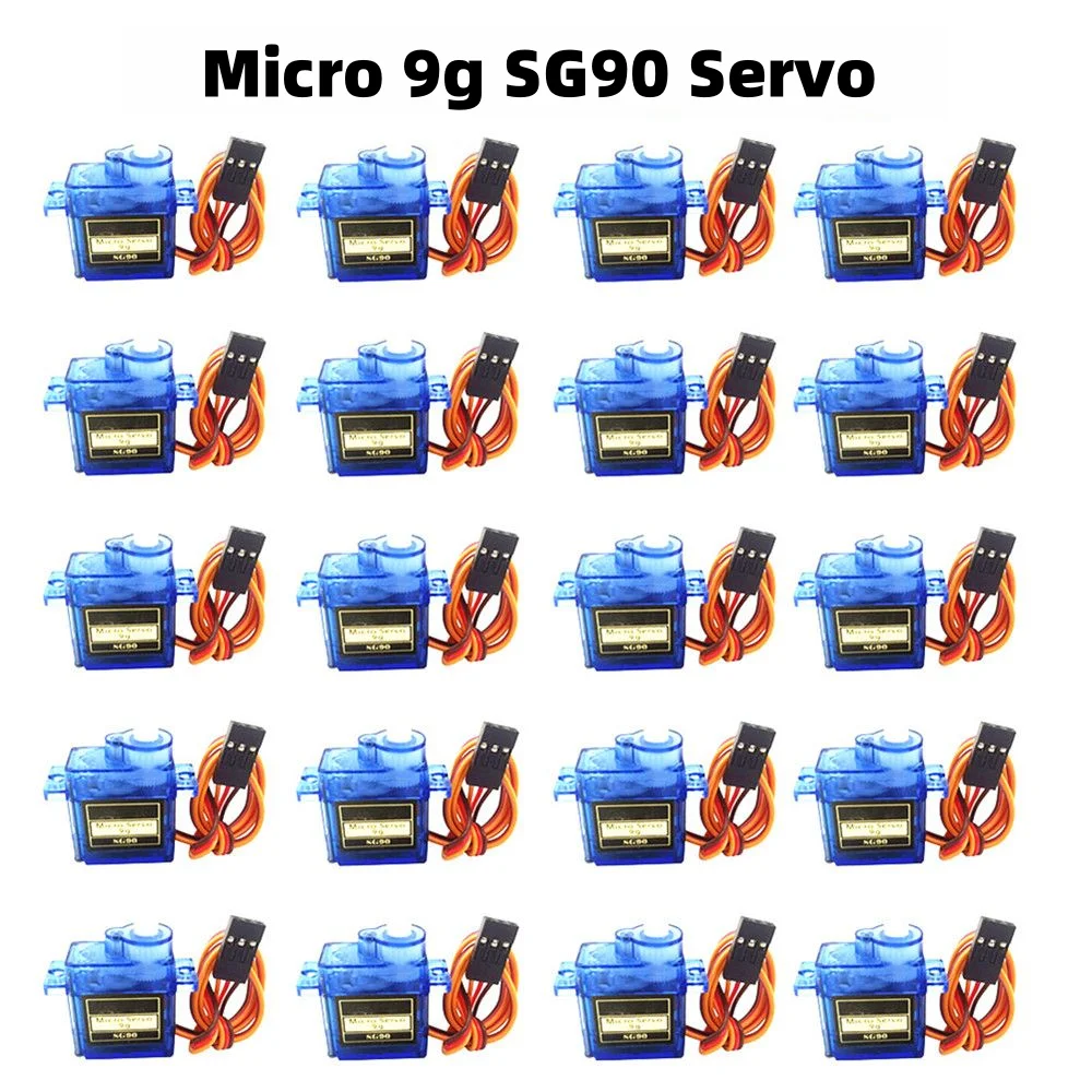 

5/10/20pcs SG90 Servo motor micro 9g 180 360 degree mount SG90 kit without metal gear pro RC Car Toy Airplane Arduino UNO DIY