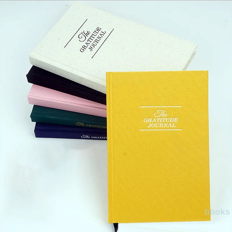 Gratitude Diary School Student Reflection Daily Notebook Schedule plan Office Supplies【a】