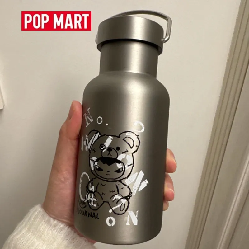 

POP MART Hirono Road Journal Series Thermal Travel Mug Trendy Blind Box Toy Mystery Box Mistery Cute Action Figure Surprise Gift