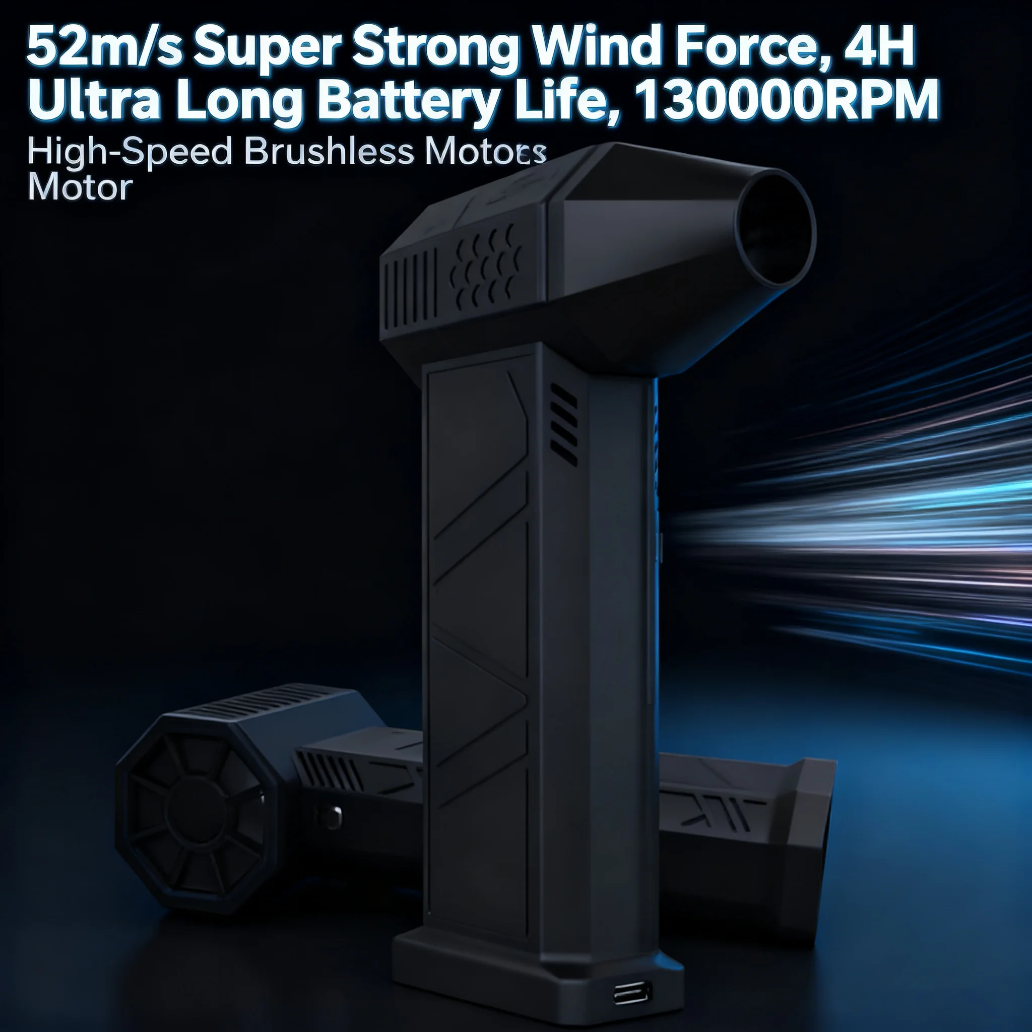 

X3/X1 Violent Fan High Speed Turbofan with High Air Volume Brushless Charging Handheld Outdoor Car Fan