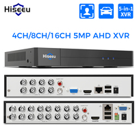 Hiseeu 4CH 8CH 16CH 5MP XVR AHD CVI TVI CVBS IP Digital Video Recorder DVR Home Security Protection System Guard Live