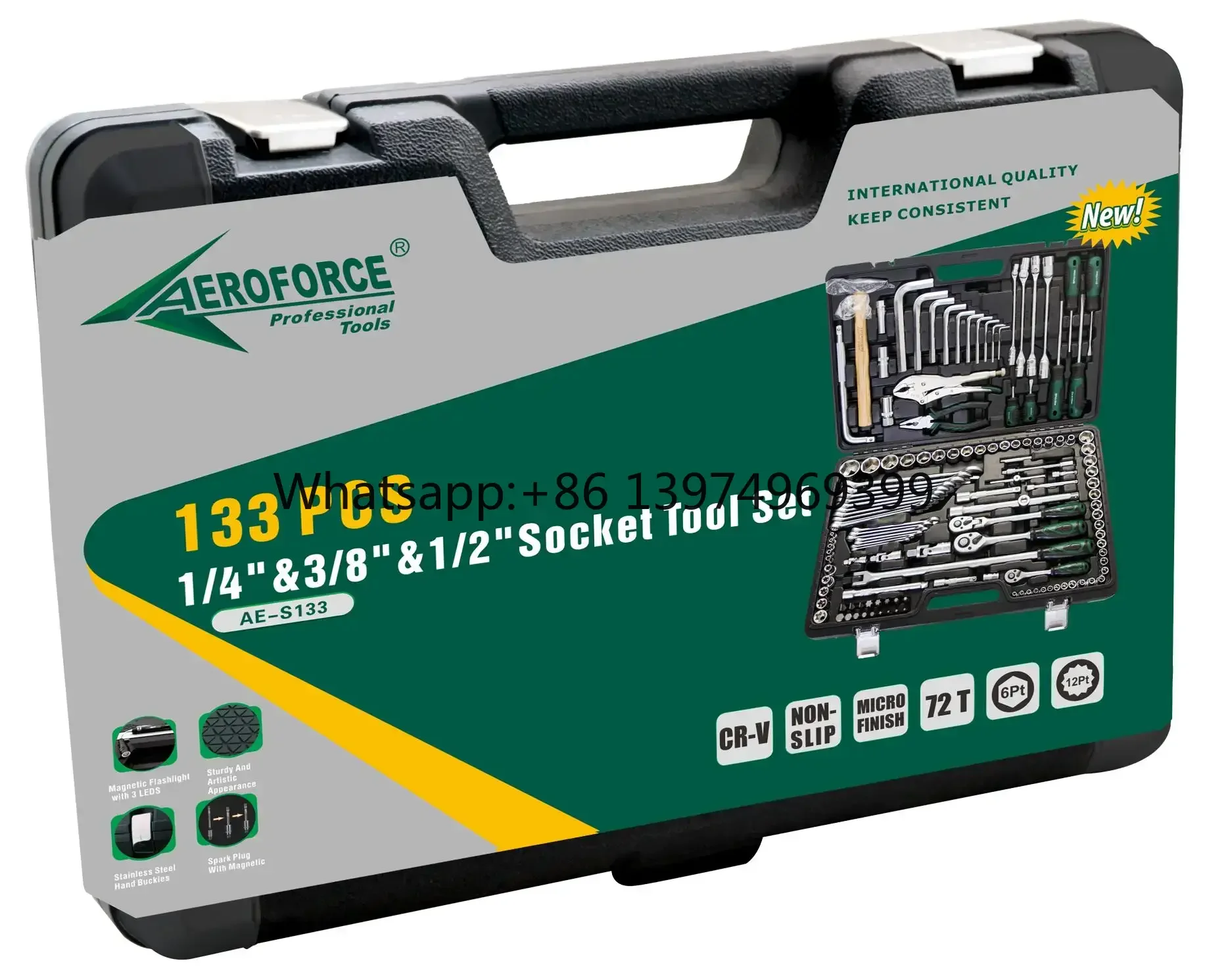 AE-S133 133Pcs 1/4