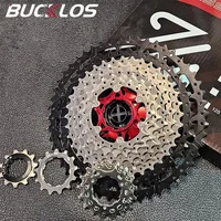 BUCKLOS-Cassette de bicicleta de montaña, volante de inercia de 8v, 9v, 10v, 36T, 40T, 42T, 46T, 50T, 52T, piñón de bicicleta para cubo Shimano HG