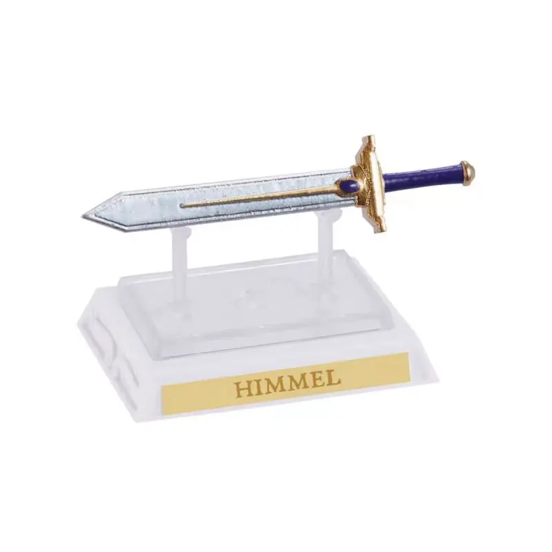Oficial BANDAI Gashapon, Frieren: Além do fim da jornada, adereços de armas, espada Simmel, fonrônico, enfeites de mesa em PVC, brinquedo