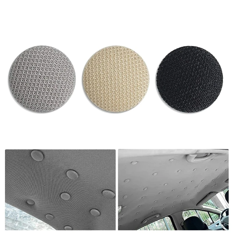 60/65 pz universale auto interni tetto fibbie Headliner soffitto panno rivetti a scatto fermo fissaggio vite riparazione fibbia clip