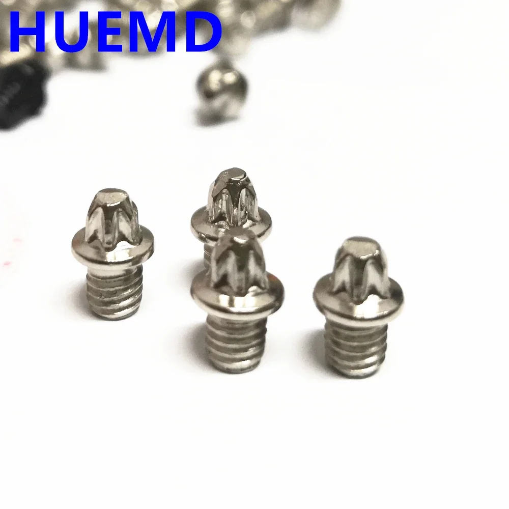 12/20 PCS Bicycle Pedal Bolts M4 Steel Stud Pin Nail Cycle Anti-skid Spikes Bike Parts