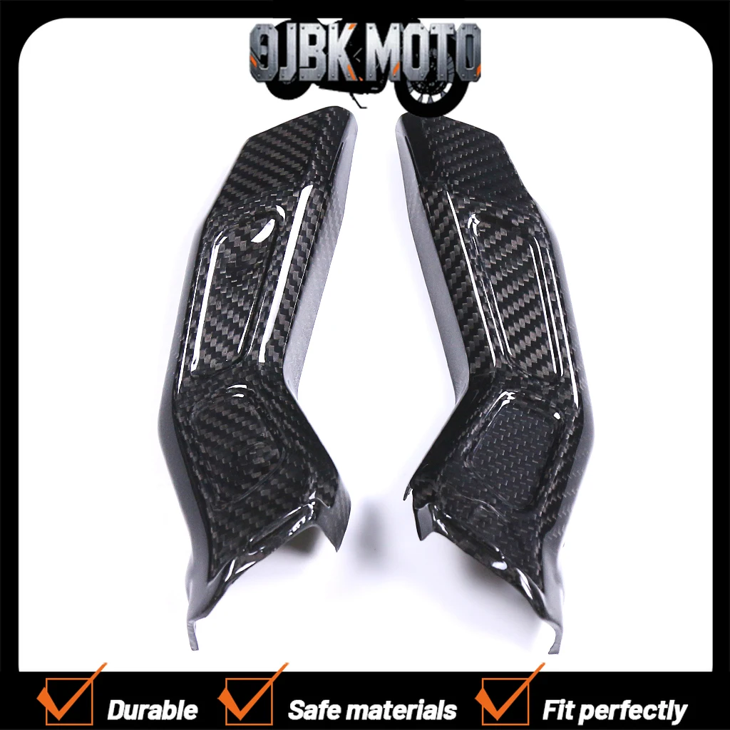For Yamaha MT-10 MT 10 MT10 FZ-10 2016 - 2019 2020 Motorcycle 3K Carbon Fiber Headlight Side Covers Front Fairing Side Panels