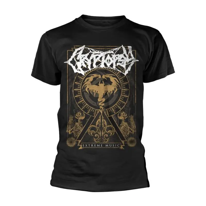 Cryptopsy Extreme Music officiel T-shirt Hommes unisexe