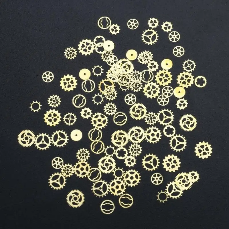 P9FE Mehrere Arten gemischter Steampunk-Charm-Harzfüller, Legierungs-Charm-Harzzubehör für die DIY-Herstellung von – Detail 9