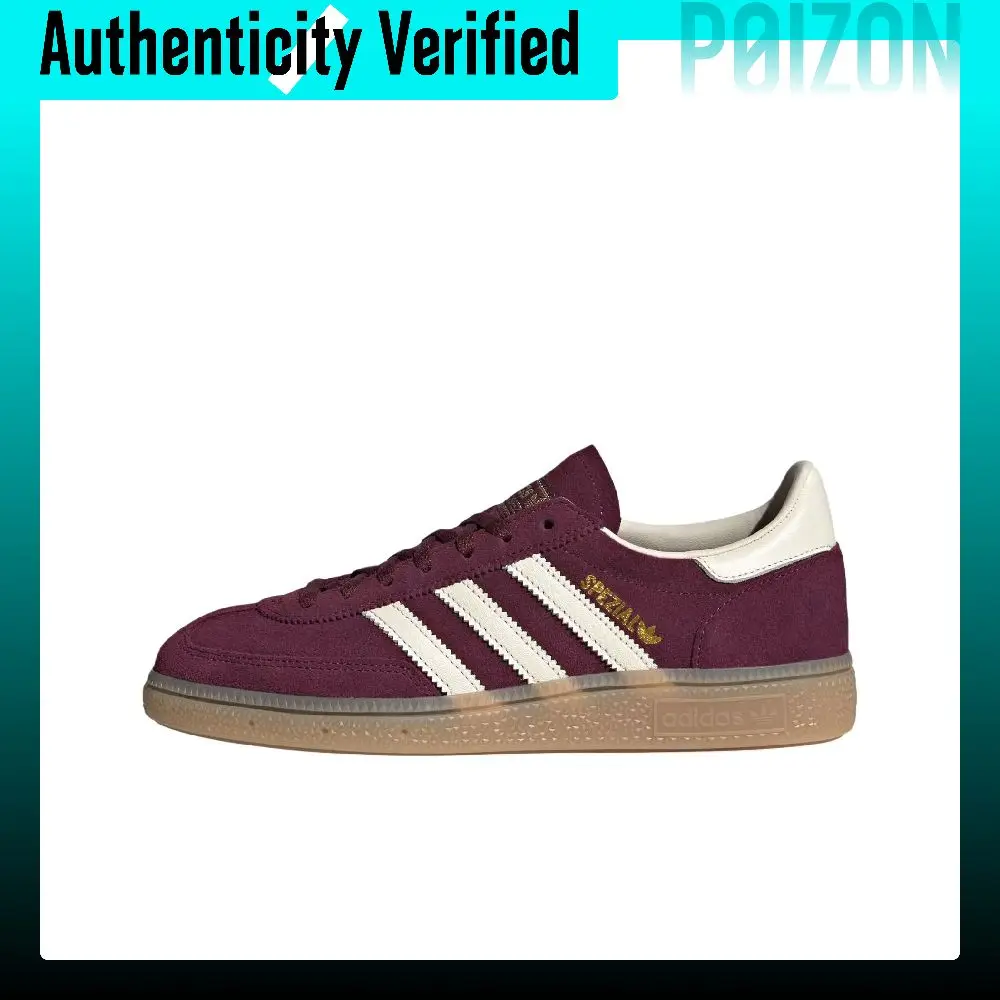 Adidas Originals HANDBALL SPEZIAL Leather, Suede Low top Skateboard Shoes Women's Brown JP8726