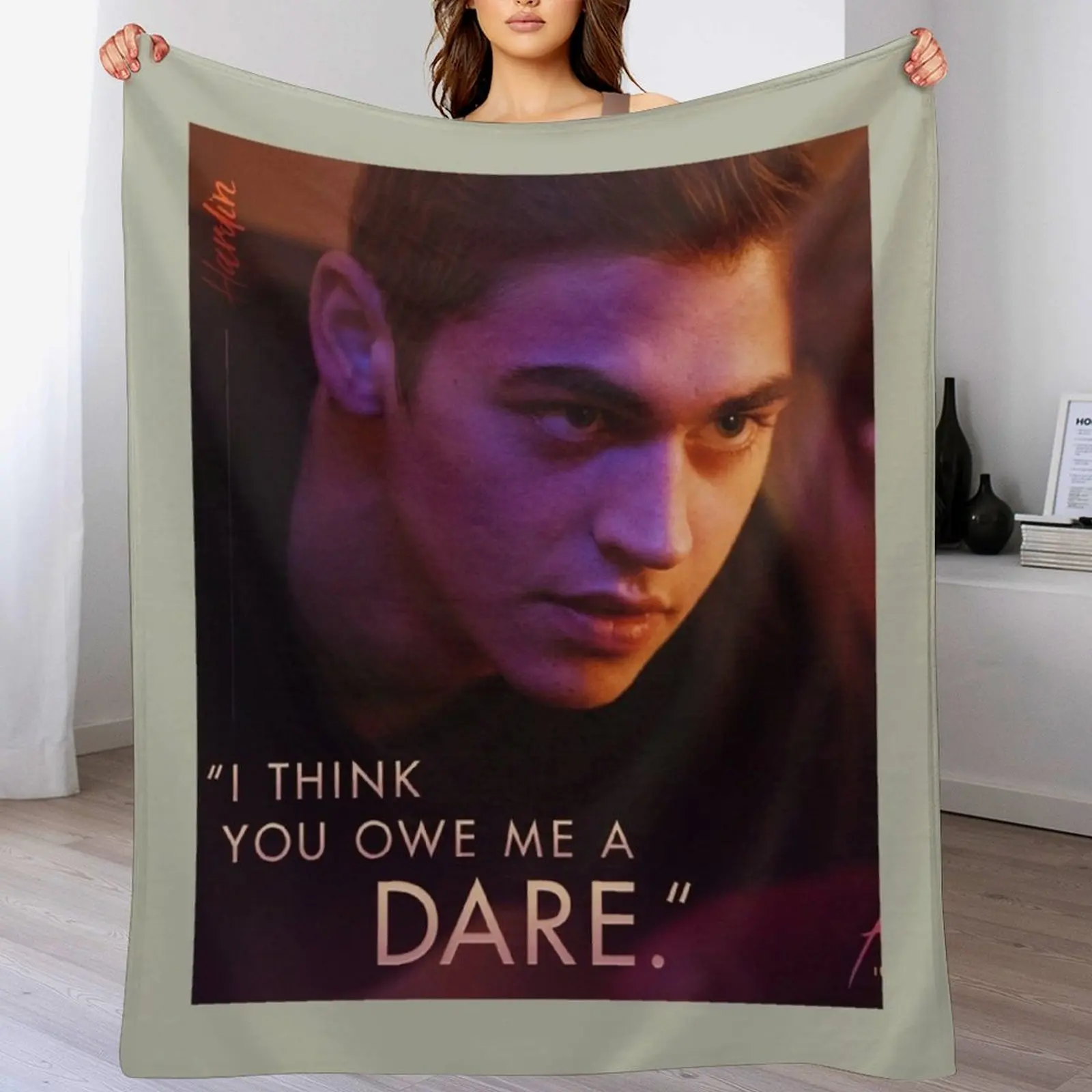 

After We Collided Movie quote Throw Blanket Decorative Sofa Beach Plaid on the sofa Blankets