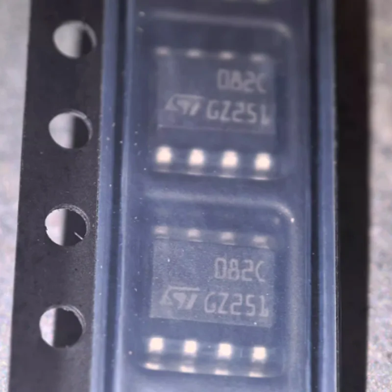 10 Brand New Original Tl082Cdt Silk Screen 082C Sop-8 Dual Operational Amplifier Chip Ics