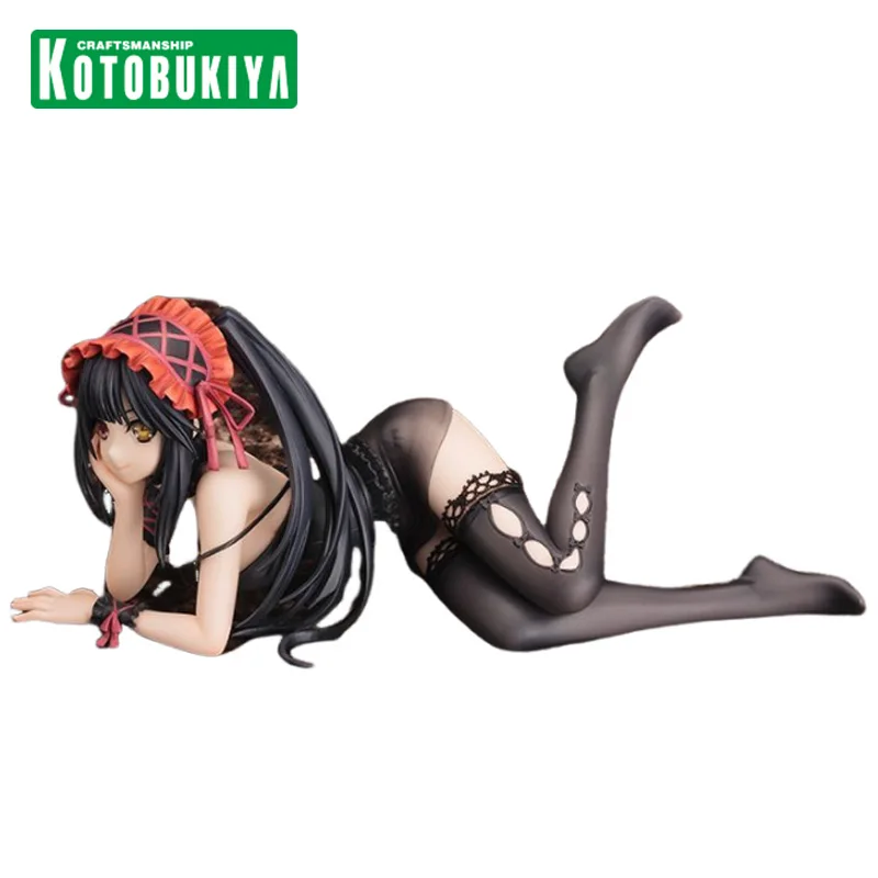 

Genuine Original KOTOBUKIYA DATE A LIVE Tokisaki Kurumi PVC 19CM 1/7 Anime Figure Collectible Model Dolls Statuette Ornament