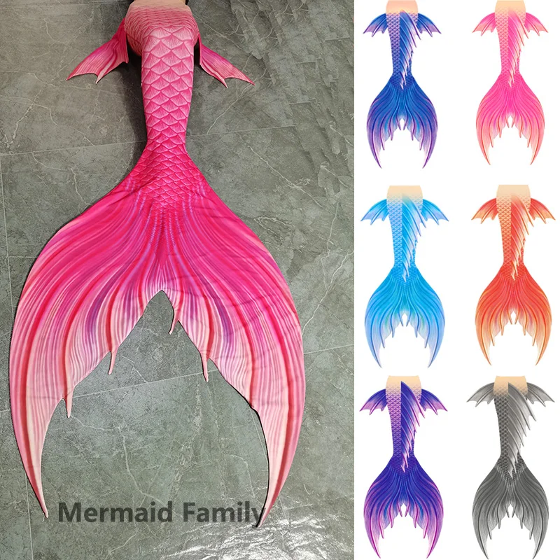 

Professional Mermaid Cosplay Costume Aquarium Performance Fish Skin Swimsuit Tail Underwear Performance Costume With Bikini Top