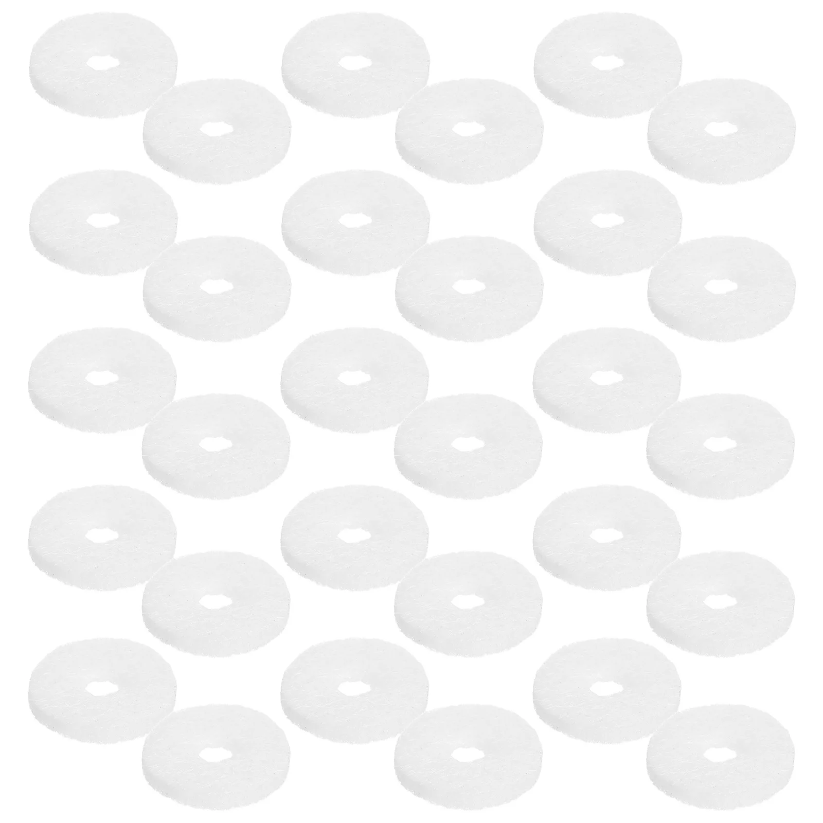 

90pcs Piano Accessories Felt Washer Small Ring For Key Leveling Noise Reduction Wear Resistant Piano Washer Small Ring Red