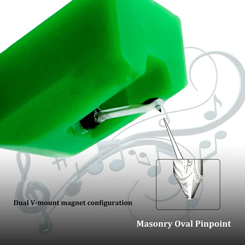 Stylus pengganti untuk Audio Technica AT95E ATN95E AT93 AT3400 AT3450 LP Phonograph aksesori meja putar