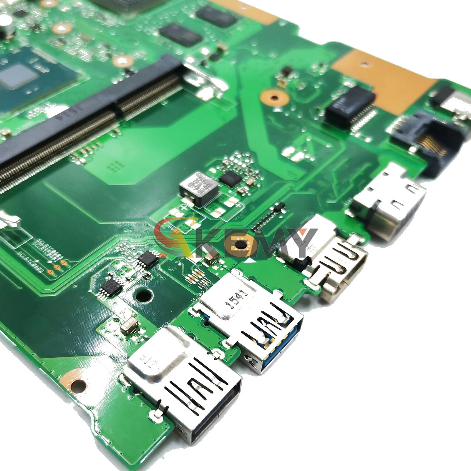 Placa base para ordenador portátil X555SJ para ASUS VivoBook X555SJ X555S A555S K555S placa base para portátil con CPU Celeron 100% pruebas OK envío rápido