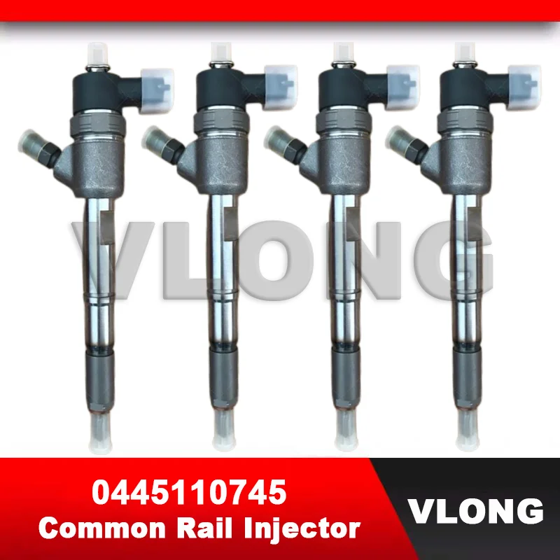 

New Diesel Common Rail Injector 0 445 110 745 For FAW 498 Engine 0 445 110 447 Fuel Injectors 0445110745 0445110447