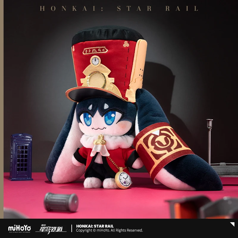 Anime Honkai: Star Rail Pom-Pom Cosplay Pluszowa bawełniana lalka Kreskówka Dress Up Maumet Puszysta lalka Kostium Zabawki Ozdobić Prezent świąteczny