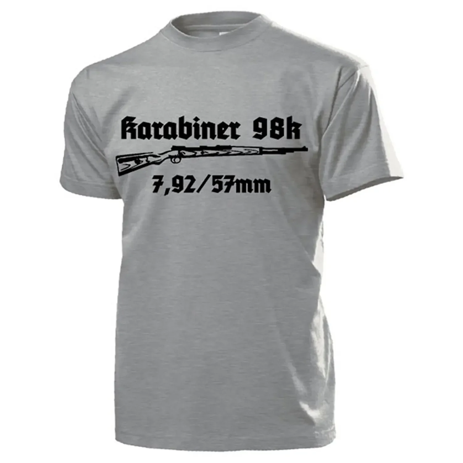 2019 New Brand Cheap Sale 100 % Cotton Rifle 98k Rifle Decoy Model 98 German Gun Germany Karabiner Graphic Shirts