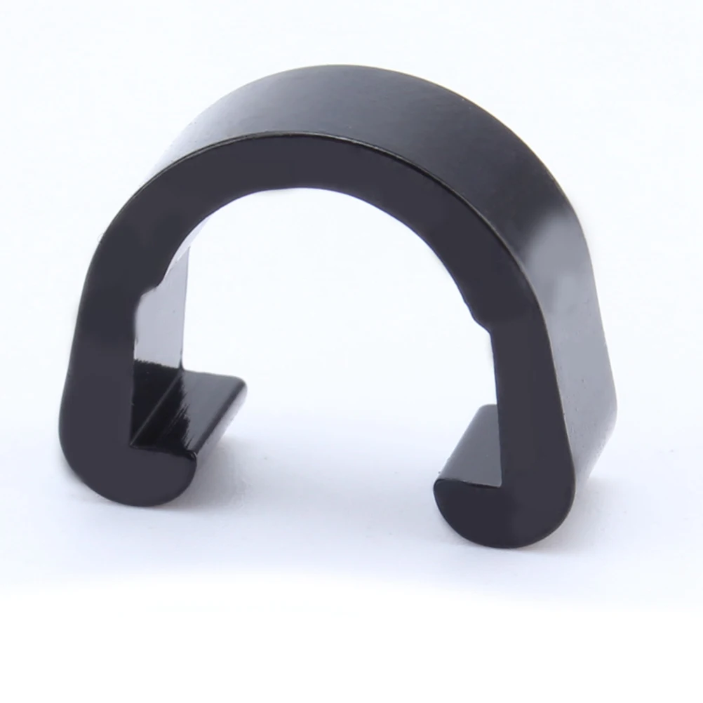 

10 PCS Pipe Fixing Clip Aluminum Buckle Bicycle C-buckle U-shaped Cable Clamp Bike