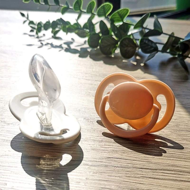 Adult Pacifier for Stress Relief Food-grade Silicone Simulation Nipple Find Peace and Relaxation Realistic Soother Toy