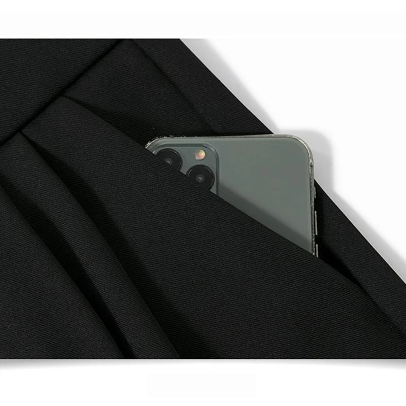 Pantalones de traje de pierna recta con cordones para mujer, pantalones de cintura alta de Color sólido, pantalones de trabajo que combinan con todo de diseñador elegante para primavera