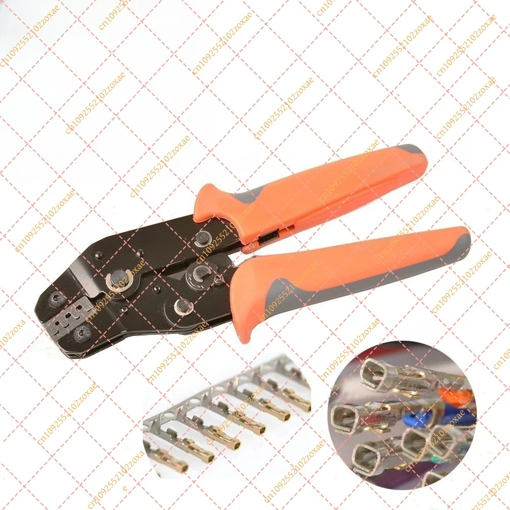 SN-28B Ratchet Crimping Pliers for 5557 Plug Spring Terminal Wire Harness Crimper Hand Tool