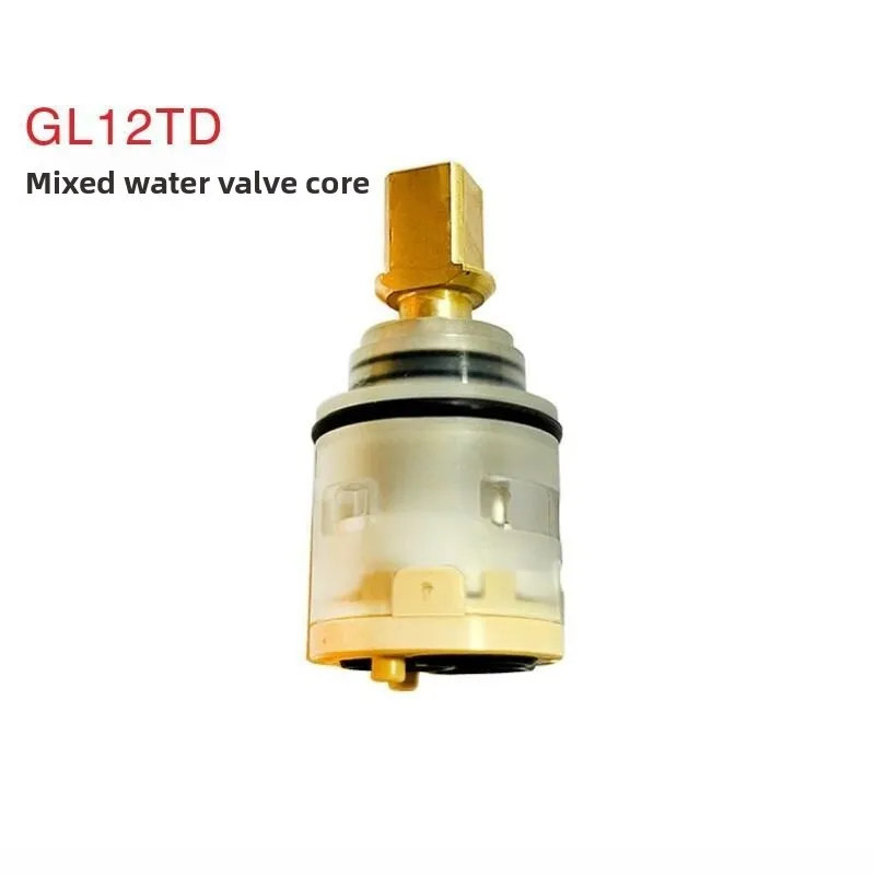 GL12TD faucet hot and cold mixed water core, ceramic core accessories 25mm replacement