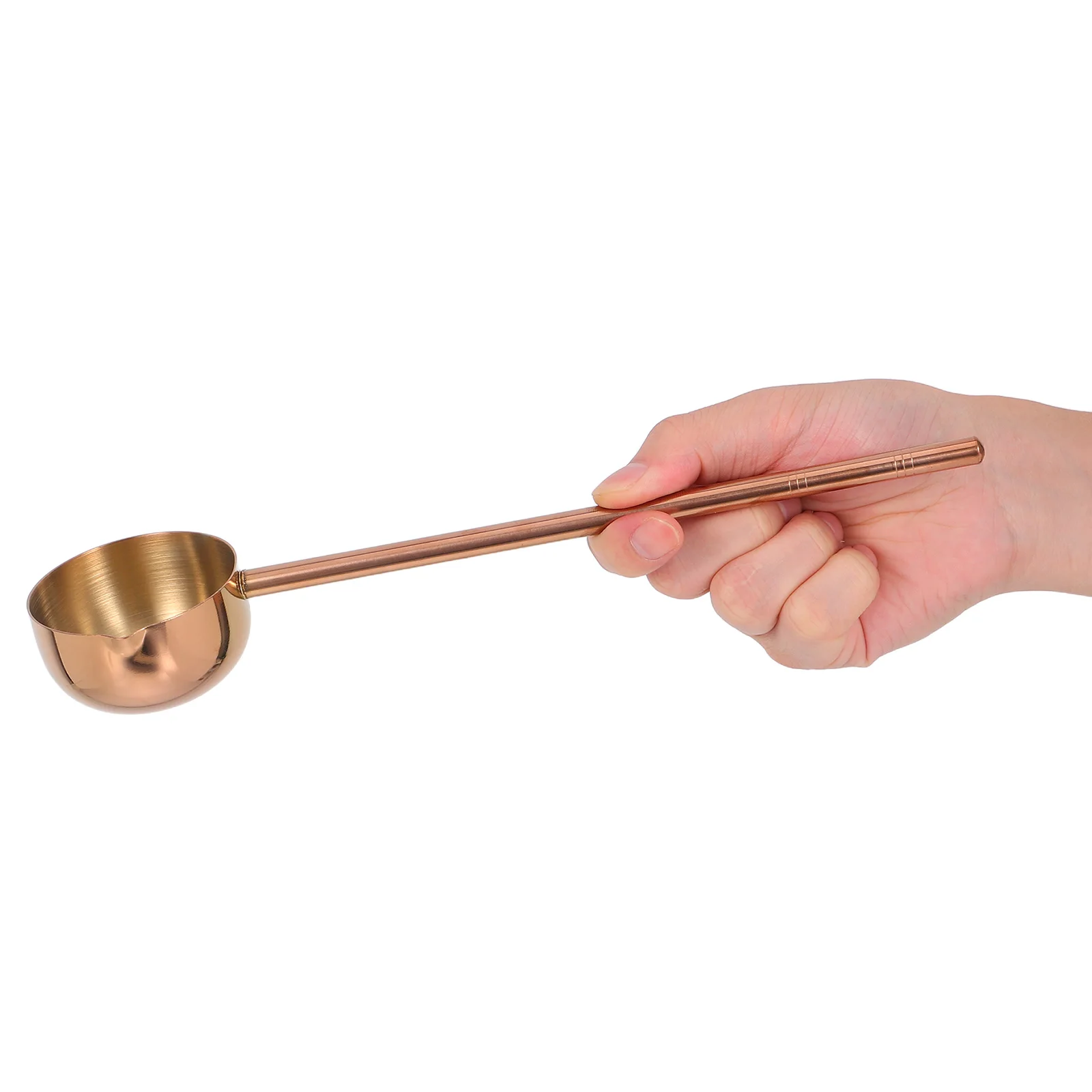 

Stainless Steel Soup Ladle 80ML Wear Resistant Kitchen Gadget Water Spoon Large Metal Ladle Home Restaurant Practical Tool