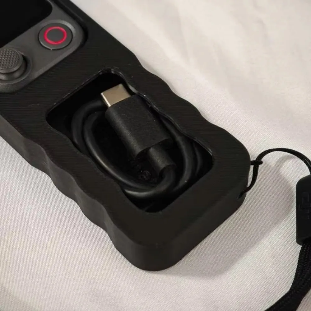 3D Printed PETG Remote Controller Protective Cover Charging Port Opening Protective Remote Cover for DJI Osmo Pocket4P FrameTap