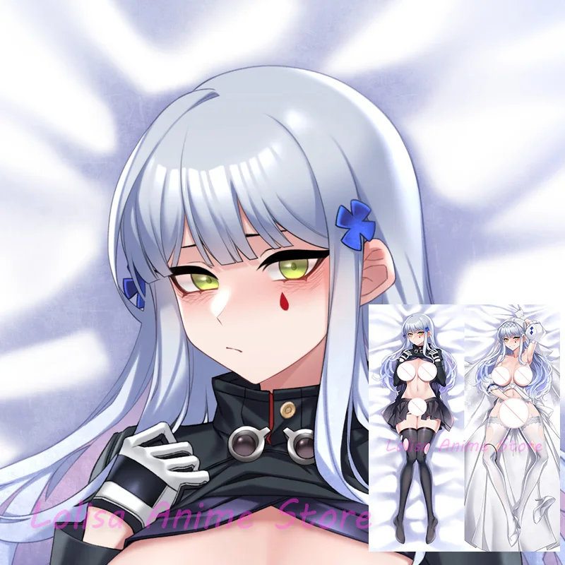 

Наволочка для подушки Dakimakura HK416 с двусторонним принтом, наволочка в подарок