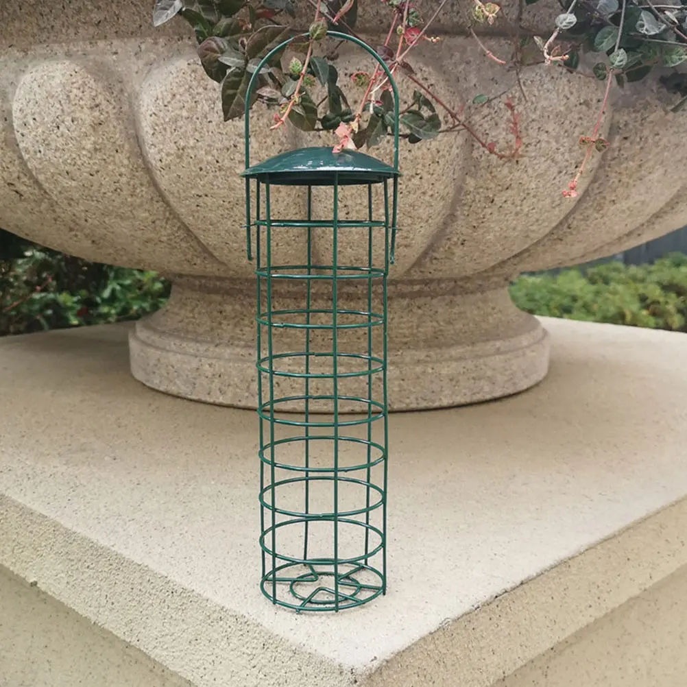 

2 Pcs Bird Feeder Birds Garden Outdoor Feeders Outdoors Hanging Pigeon outside