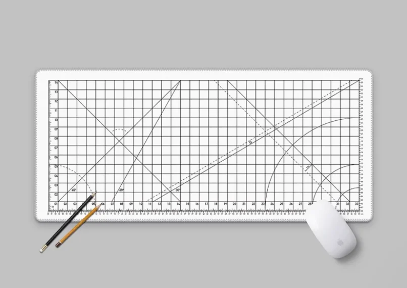

Cutting Parameters Mouse Pad Super Large Thick Locking Edge Solid Color Waterproof Customization Natural Rubber Desk Setup Gamer