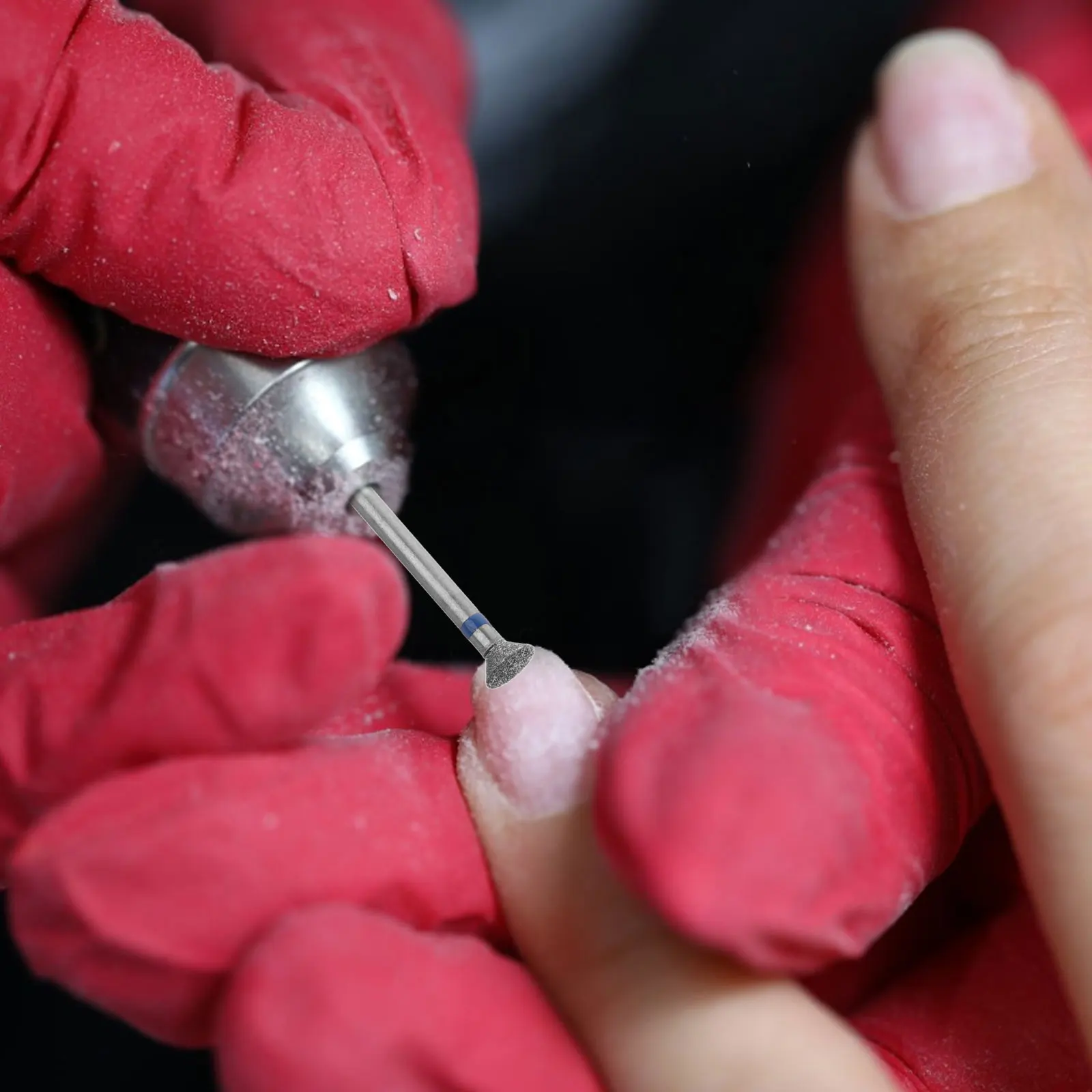 رأس طحن وتلميع مانيكير لقم الأظافر وإزالة البشرة وإكسسوارات أدوات الصالونات للاستخدام المتين وعملي وسهل التشغيل