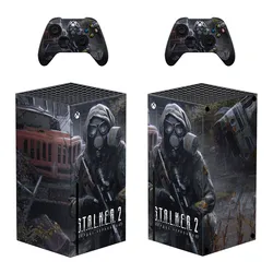 New Game Stalker 2 Skin Sticker Decal Cover for Xbox Series X Console and 2 Controllers Skins Vinyl