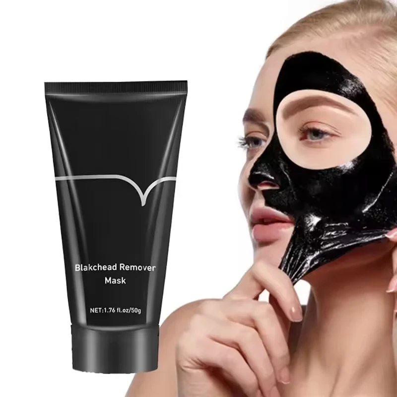 

50g Blackhead Removal Mask Deep Cleansing Purifying Exfoliating Black Bamboo Charcoal Mask Skin Care Fades Pores Face Care