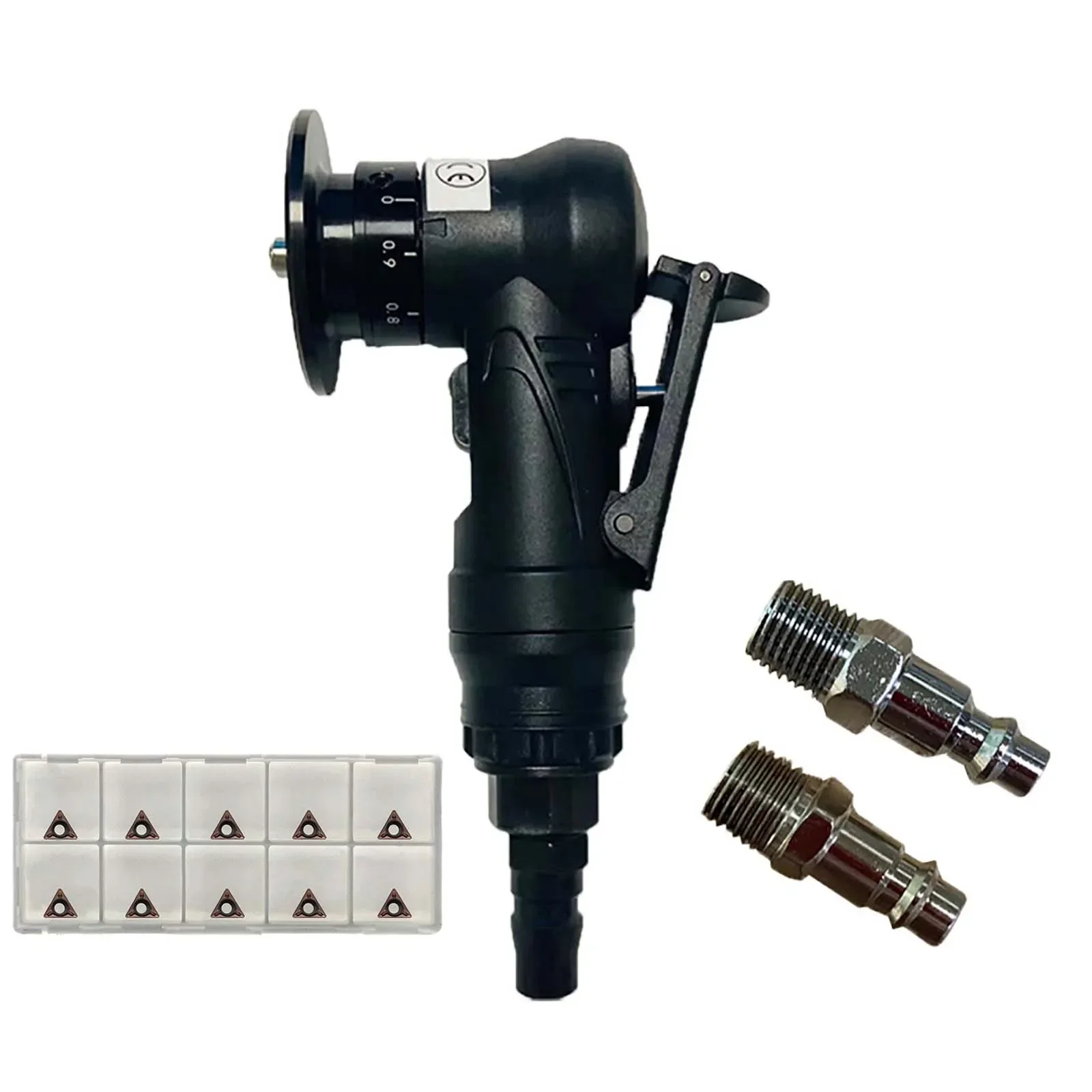 Manual Pneumatic Chamfering Machine Arc Air Beveling Machine Linear Chamfering Tools 45° Metal Trimming Corner Arc Deburring Kit