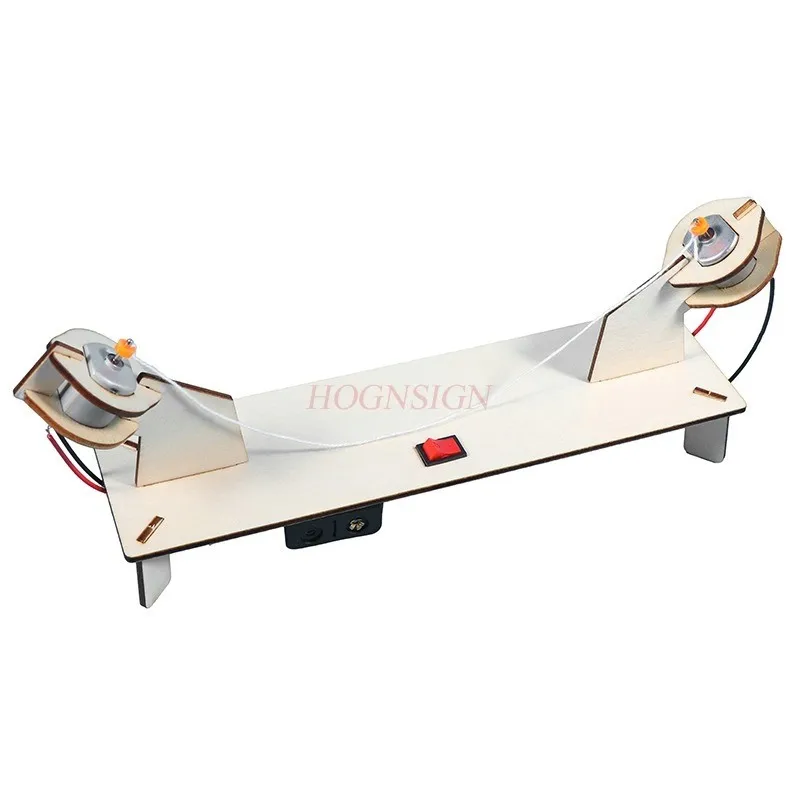 1set Technology small production standing wave experiment children's handmade assembly toy experimental material package