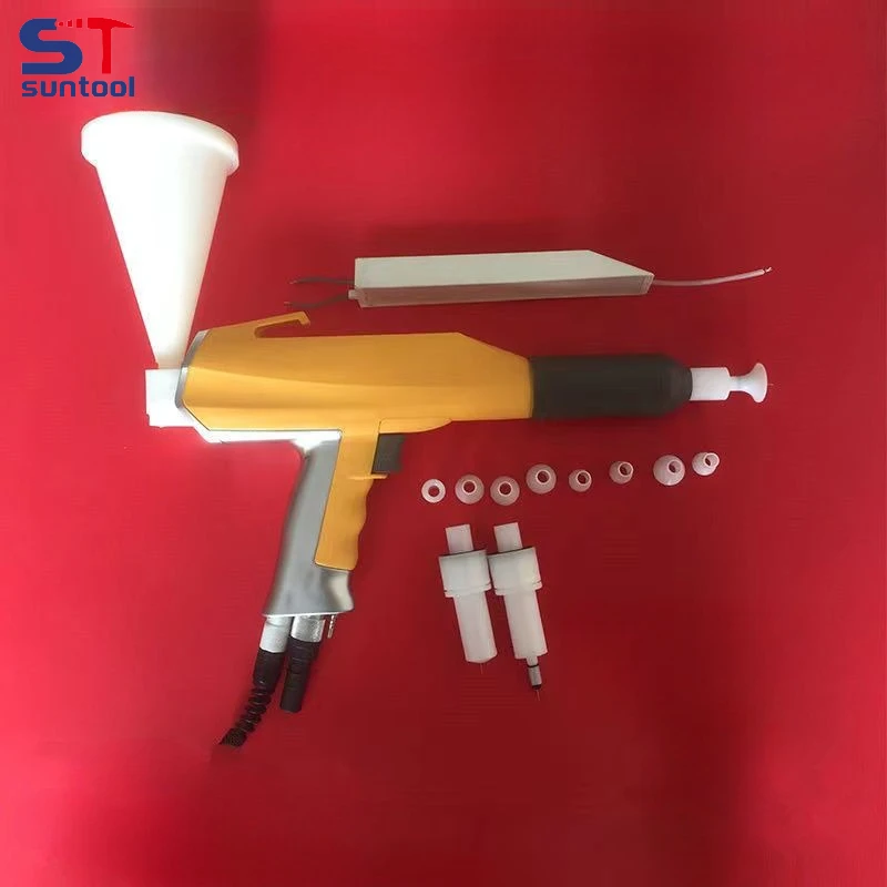 

Suntool Powder Coating Spray Gun Manual Electrostatic for Gema Easy Operate Gun Electrostatic Spraying