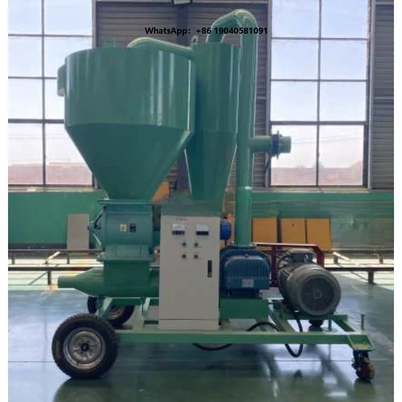 5-50t/h Capacity Portable Wheat Rice Grain Pneumatic Conveyor  Corn Loading and Unloading Machine