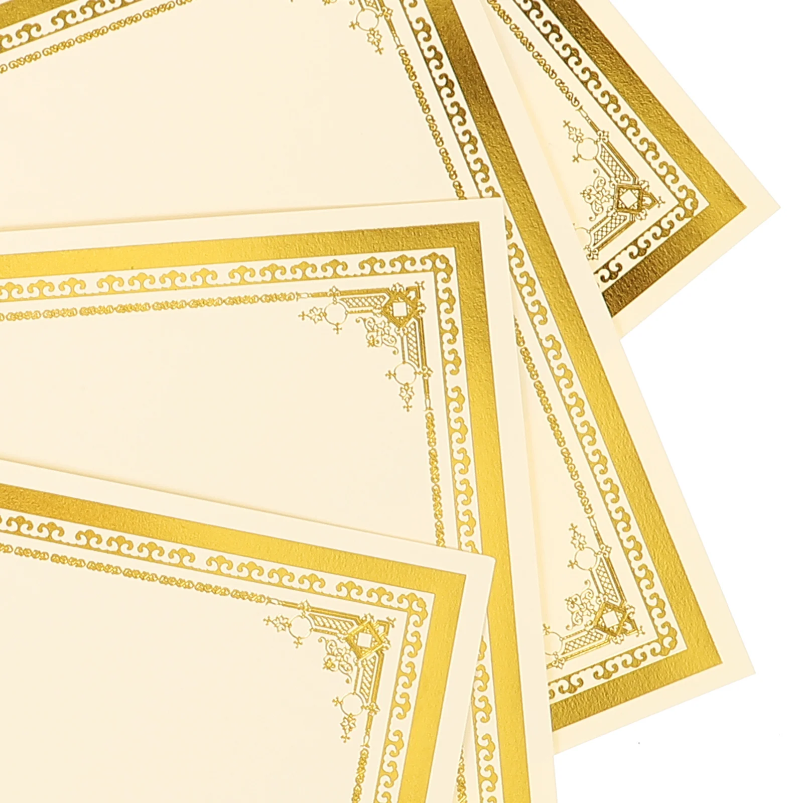 

Printable Certificate Paper 10 Sheets Blank Diploma for Graduates School Awards and Honors Decor Certificate Paper for Printing