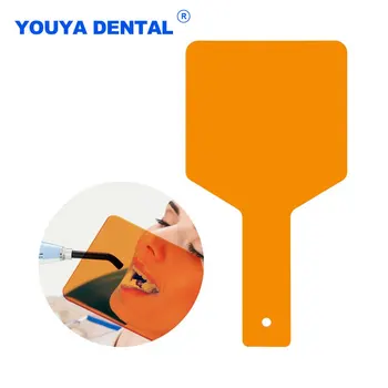 Hand Schild Platte Dental Schatten Bord Augenschutz Aushärtung Beleuchtung Lampe Filter Schatten Bord Zahnmedizin Patienten UV Werkzeug