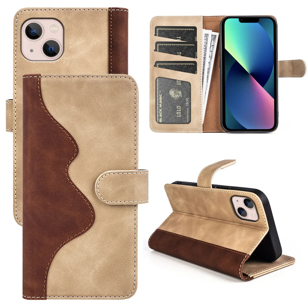 Fundas de cuero para teléfono Hill Color Multi Flip Case para Sharp Aquos Sense 7 Plus Zero 5G Basic EP3 Senior Card Holder Wallet Cover