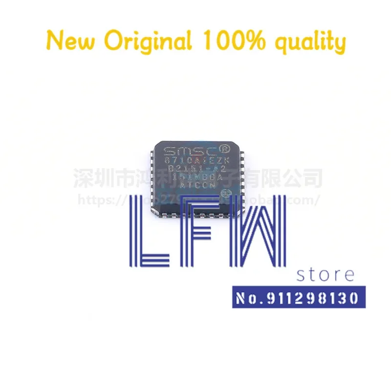 5pcs/lot LAN8710AI-EZK-TR LAN8710AI LAN8710 8710AIEZK QFN32 Chipset 100% New&Original In Stock